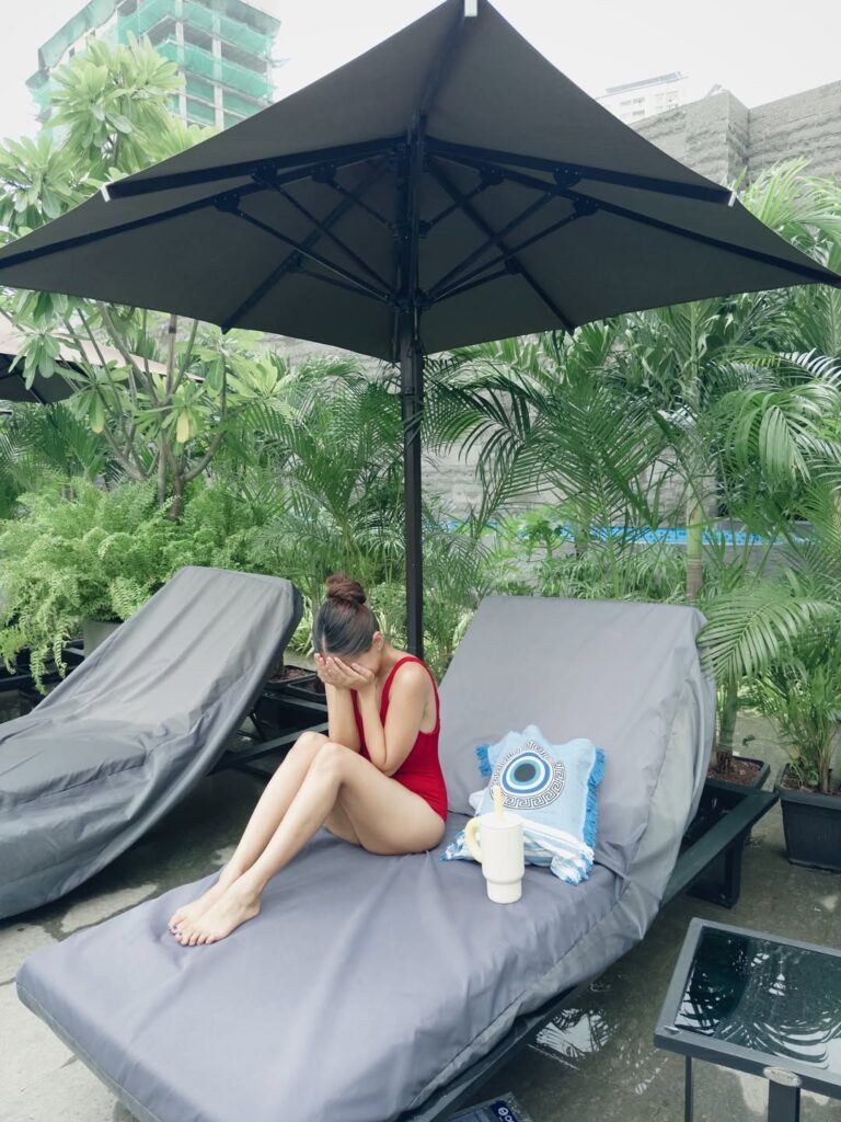 Anushka Sen in Stylish Red Bikini Outfit| Gallery 9 anushka sen hot3863118246723327666