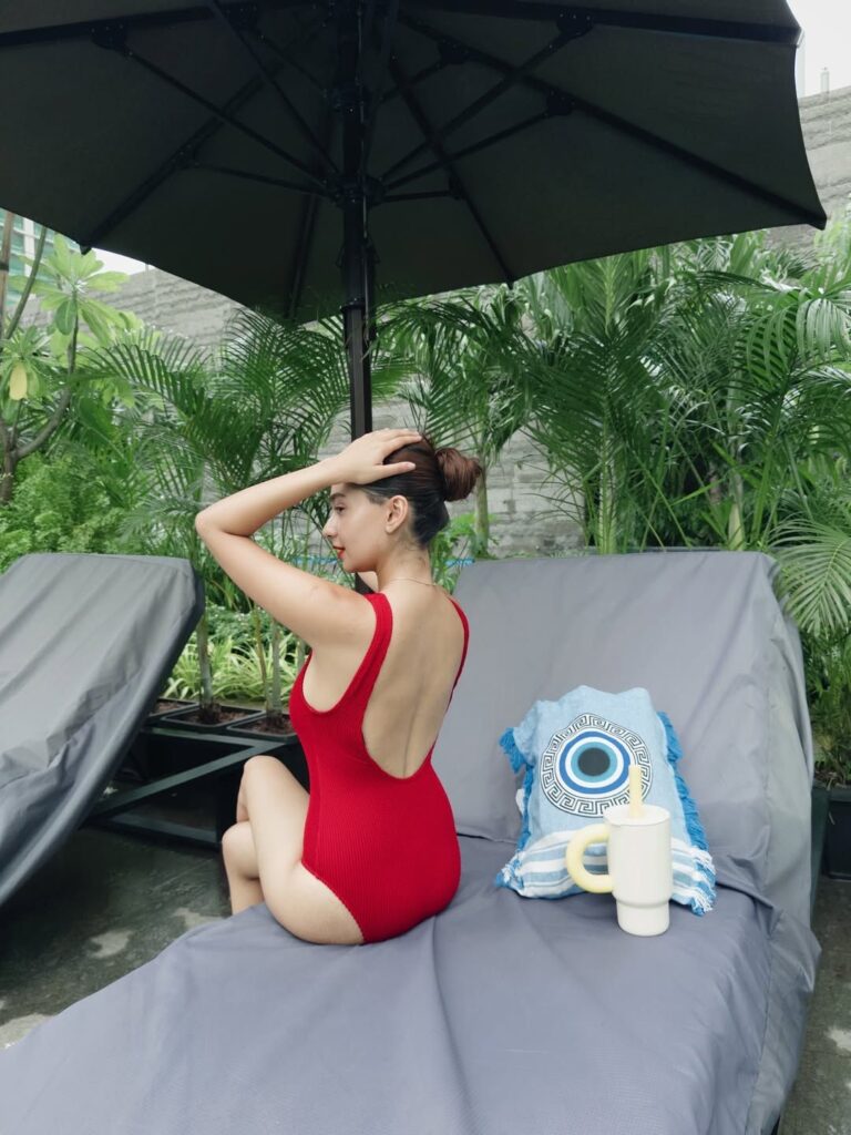 Anushka Sen in Stylish Red Bikini Outfit| Gallery 2 anushka sen latest hot8047341302410039999